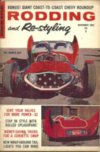 RODDING AND RE-STYLING - November 1962 - 1953 STUDEBAKER, 1957 CORVETTE ... - $9.98