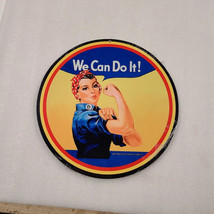 Rosie The riveter we can do it steel metal sign - £69.69 GBP