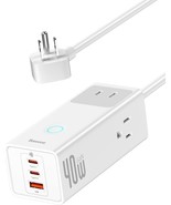 Baseus Power Strip Surge Protector 1200J - Pd40W Usb C Charger Extension... - £45.73 GBP