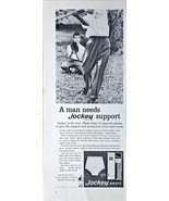 JOCKEY BRIEFS - Man Needs Jockey Support - Jockey Boy - 1962 Vintage Pri... - $18.07 CAD