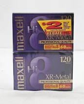Maxell XR-Metal 8mm Camcorder Tape Hi8 120 min Digital 8 60 min Cassette... - £12.67 GBP
