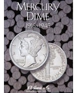 H.E. Harris - Mercury Dimes Folder 1916-1945 - $12.97 CAD