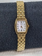 Seiko Womens Watch gold tone Mother Of Pearl sapphire crystal Markers 1N... - $149.00