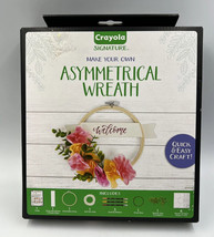 Crayola Signature Make Your Own Asymmetrical Wreath Kit - Quick &amp; Easy Craft! - £7.15 GBP