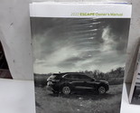 2022 Ford Escape Owner&#39;s Manual Original - $89.09