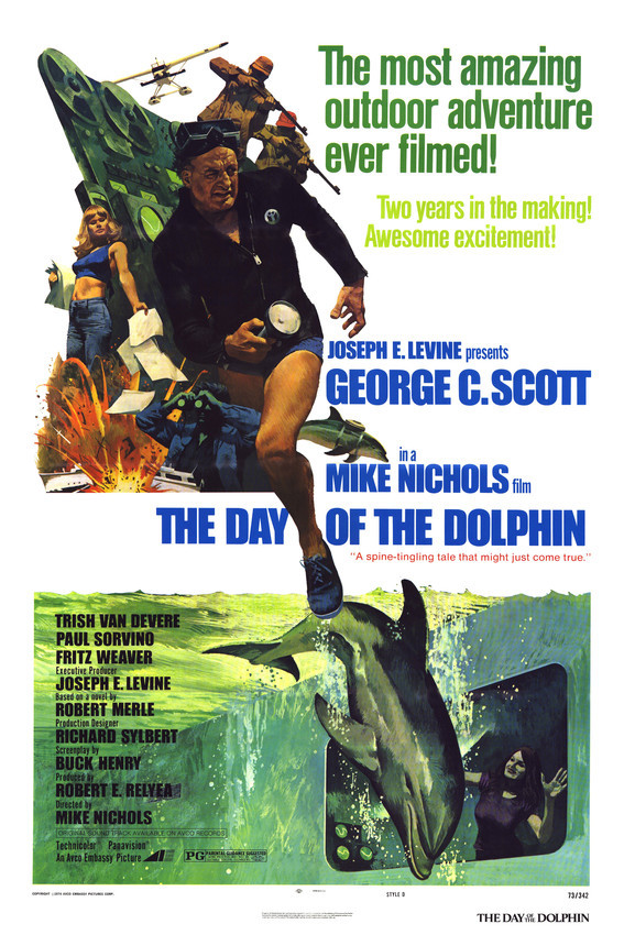 George C. Scott and Trish Van Devere in The Day of The Dolphin Great Art 16x20 C - $69.99