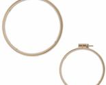Morgan Quality Products No-Slip Embroidery Hoops Bundle, Interlocking To... - £24.17 GBP+