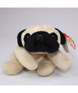 RARE TY Beanie Baby Pugsly The Dog With Tags Vintage 1996 Retired VG Con... - $10.75 CAD