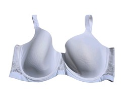 Leading Lady The Brigitte Lace Underwire T Shirt Bra US  46C White Under... - $12.87