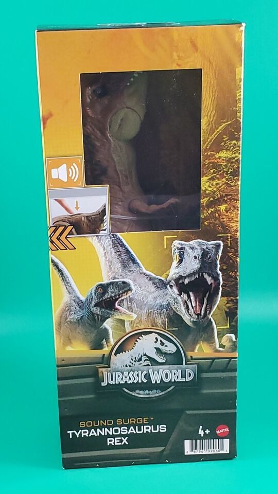 Jurassic World Sound Surge Tyrannosaurus Rex Dinosaur Mattel Action Jurassic World Sound Surge Tyrannosaurus Rex Dinosaur Mattel Action