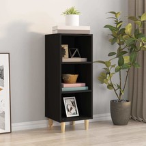 Modern Wooden 3-Tier Sideboard Bookcase Shelving Unit Storage Rack With Legs - £32.95 GBP+