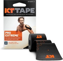 KT Tape, Pro Extreme Synthetic Kinesiology Athletic Tape, 20 Count, 10 Precut S - £23.91 GBP