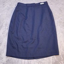 Worthington Skirt Womens 12 Blue Lightweight Casual Knee Length Business Church - £10.28 GBP