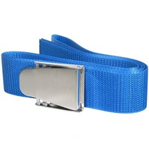 Blue Reef 58&quot; (147.3cm) Weight Belt with Stainless Steel Buckle BLUE AQU... - $6.92