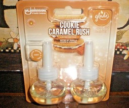 Glade Plug Ins Scented Oil Refills Cookie Caramel Rush Vanilla Cookie Caramel - £6.04 GBP