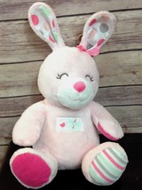 Carters Sound Motion Bunny Rabbit Plush Sings Twinkle Twinkle Kicks Feet - £28.85 GBP