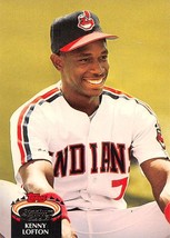 1992 Topps Stadium Club #695 Kenny Lofton RC Rookie Card Cleveland Indians ⚾ - £0.69 GBP