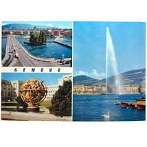 1970s Vintage Postcard of Geneva, Switzerland - £7.98 GBP
