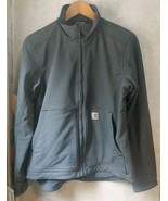 Carhartt Jacket Women’s L Grey Super Dux Rain Defender Relaxed Workwear - $72.37