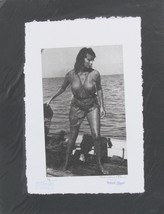 Sophia Loren on Boat Deck Print by Fairchild Paris Artist Proof - £135.44 GBP