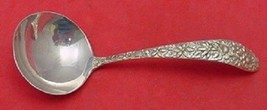 Southern Rose By Manchester Sterling Silver Mayonnaise Ladle 4 1/2&quot; - $78.21
