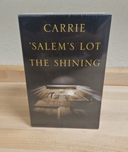 Stephen King Three Classic Novel Set: Carrie, Salem&#39;s Lot, the Shining, Sealed - £25.20 GBP
