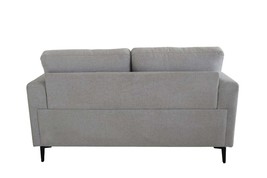 Kyrene 61" Loveseat, Light Gray Linen - $801.00