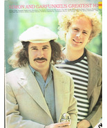 Simon and Garfunkel&#39;s Greatest Hits, Songbook w/ The Boxer, I Am a Rock,... - $7.87