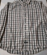 Southpole Tartan Plaid Shirt Hexagon Product Exclusive Button Down XL So... - $12.50