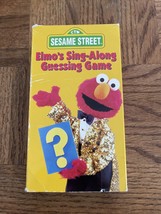 Sesame Street Elmos Sing Along Guessing Game VHS - £19.44 GBP