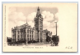 City and County Hall Buffalo New York NY UNP UDB Postcard V14 - £3.06 GBP