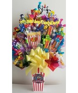 Candy Bouquet Popcorn Box! Huge Carnival Celebration - Get Well - Birthday  - £118.14 GBP