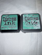 Tim Holtz NIP Cracked Pistachio Distress Ink &amp; Distress Oxide Ink Set 3x... - $14.99