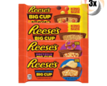 3x Packs Reese&#39;s Variety King Size Big Cups | 2 Cups Each | 2.8oz | Mix ... - £13.59 GBP