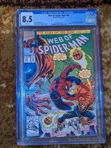 Web of Spider-Man #86 CGC 8.5 WP 1st Appearance of Demogoblin 1992 MARVEL KEY - £78.94 GBP