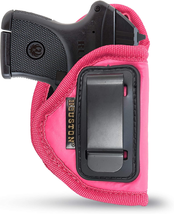 IWB Woman Pink Gun Holster - Houston -ECO Leather Concealed Carry Soft Material - £36.45 GBP