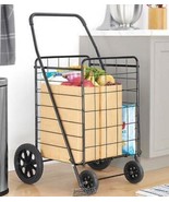 Whitmor Deluxe Utility Cart Black Extra Large - $992.91 MXN