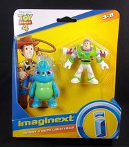Imaginext Toy Story 4 2 figure pack Buzz Lightyear &amp; Bunny - £5.71 GBP