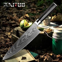 XITUO Damascus Knives Chef Knife Japanese Kitchen Knife Damascus VG10 67 - £58.20 GBP+