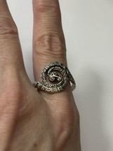 Sterling Silver Coiled Snake Ring Size 11.75 NWOT - £21.58 GBP