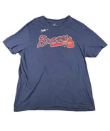 Atlanta Braves The Nike Tee Mens XL Greg Maddux Navy Blue Graphic Tee T-... - $15.99