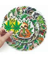 Weed Cannabis Marijuana Creative Stickers Mobile Phone Luggage Waterproo... - £4.65 GBP+