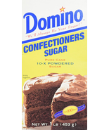 Domino Confectioners 10-X Powdered Sugar, 1 Pound Box (Pack of 2) - $17.35