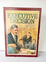 Executive Decision Business Management Board Game 3M 1971 Complete Vintage - £14.70 GBP