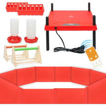 Chicken Feeder for Optimal Growth – Essential 8-in-1 Brooder Kit | Backy... - $138.99
