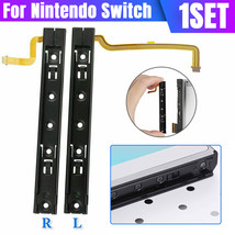 2Pcs/Set Slider Sliding Rail Left + Right Set w/ Flex Cable for Nintendo... - £15.17 GBP