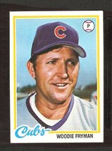 Chicago Cubs Woody Fryman 1978 Topps # 585 VG+/EX - £0.39 GBP