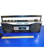 Vintage 80’s Sanyo AM/FM Radio Cassette Boombox | Model WC 2000 - $39.60