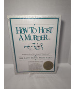 SEALED 1986 How To Host A Murder The Last Train From Paris Murder Myster... - $27.06 CAD