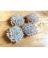 5/10 Pieces - Pearl Cluster, Crystal Cluster, Round Pearl, Round Pearl C... - €7,80 EUR